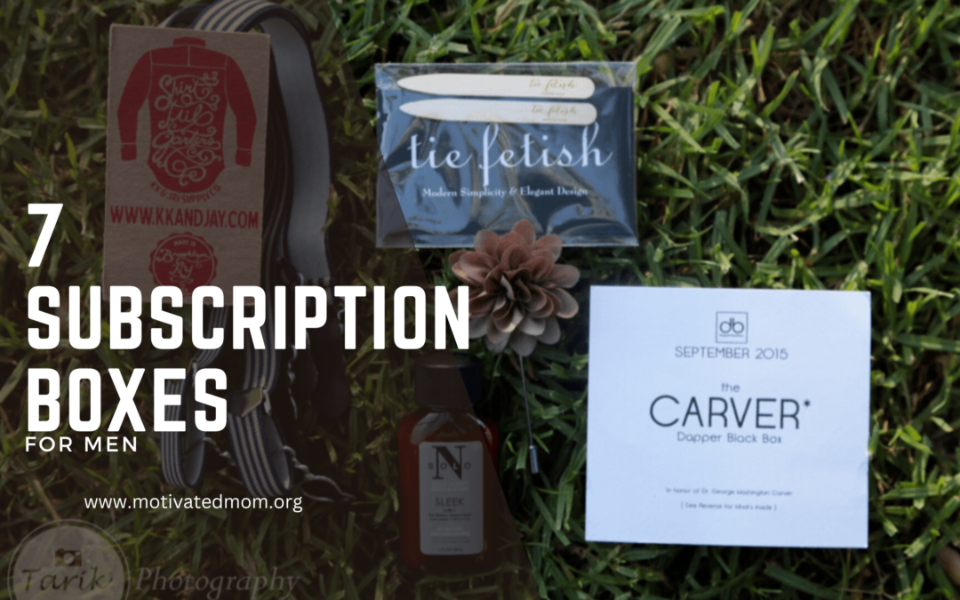 7 Great Subscription Boxes For Men